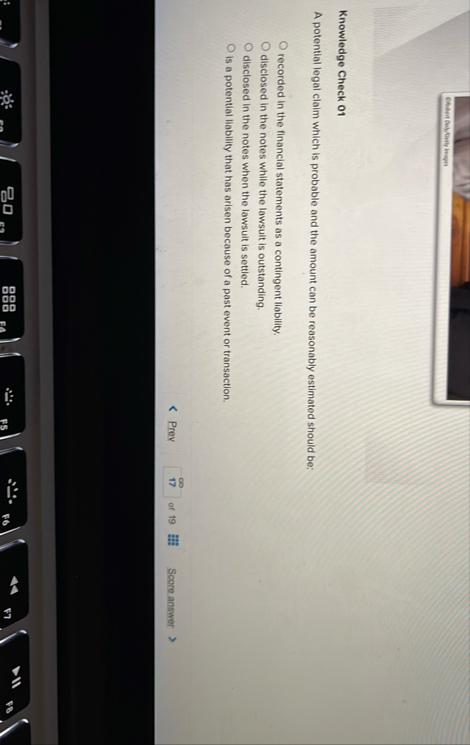 Chideft Rel / tiefly leays Knowledge Check 0 1 A