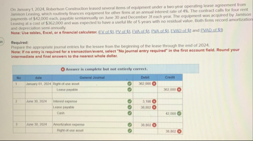 On Jamuary 1 . 2 0 2 4 , Robertson Construction