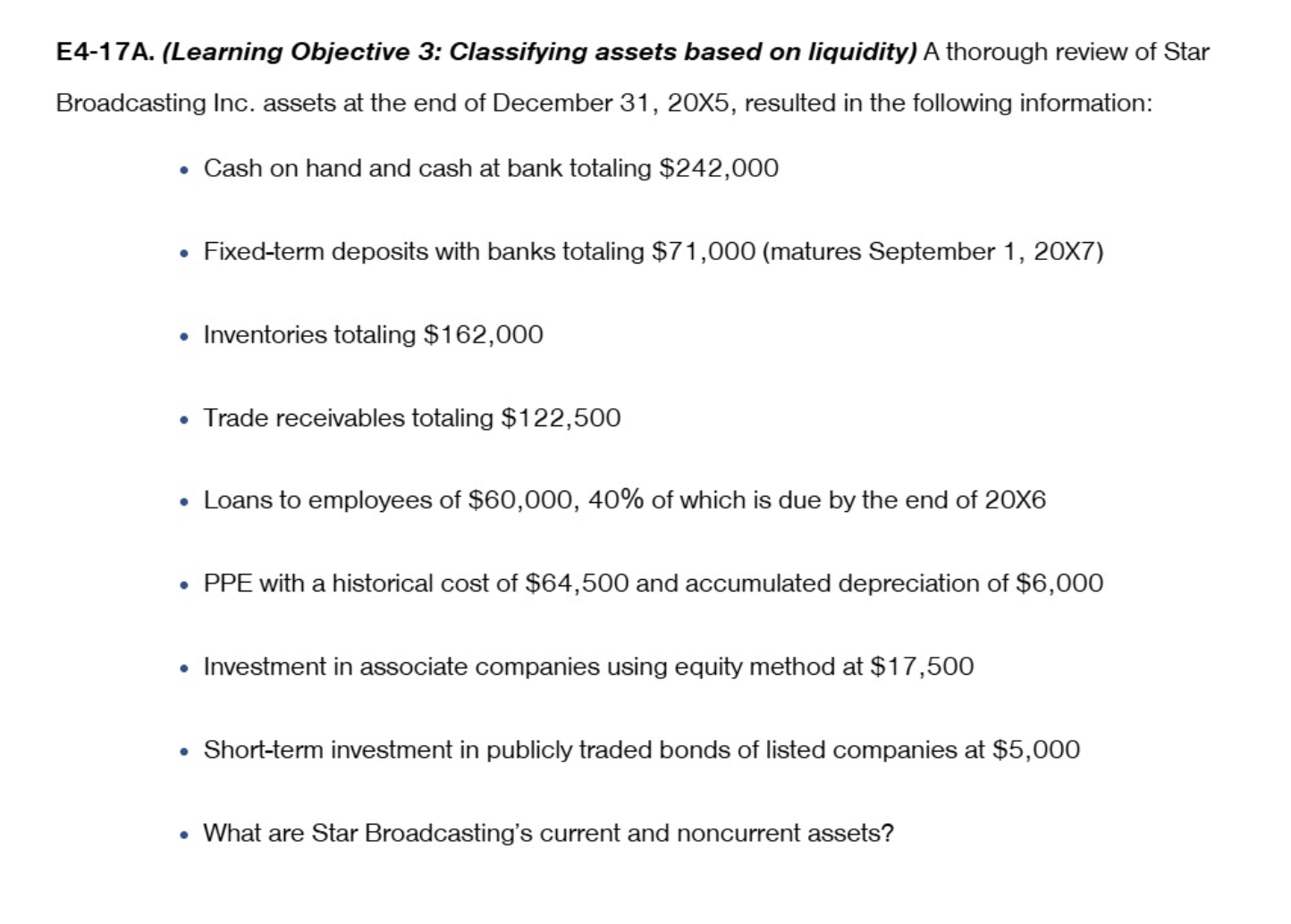 E 4 - 1 7 A . ( Learning Objective 3 :