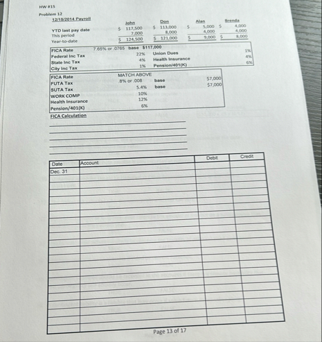 1 0 N 1 1 5 Problem 1 2 \ table [ [ 1 2 4 9 7 0 1