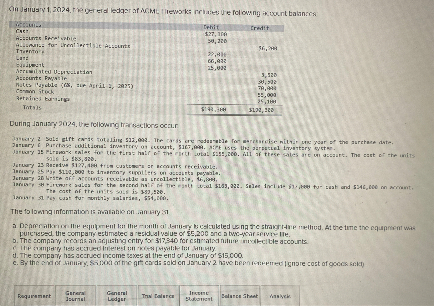 i need the income statement, balance sheet, and