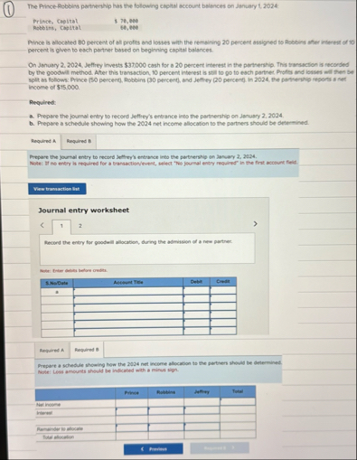 ( 1 ) The Prince - mobbies pertherthip has the