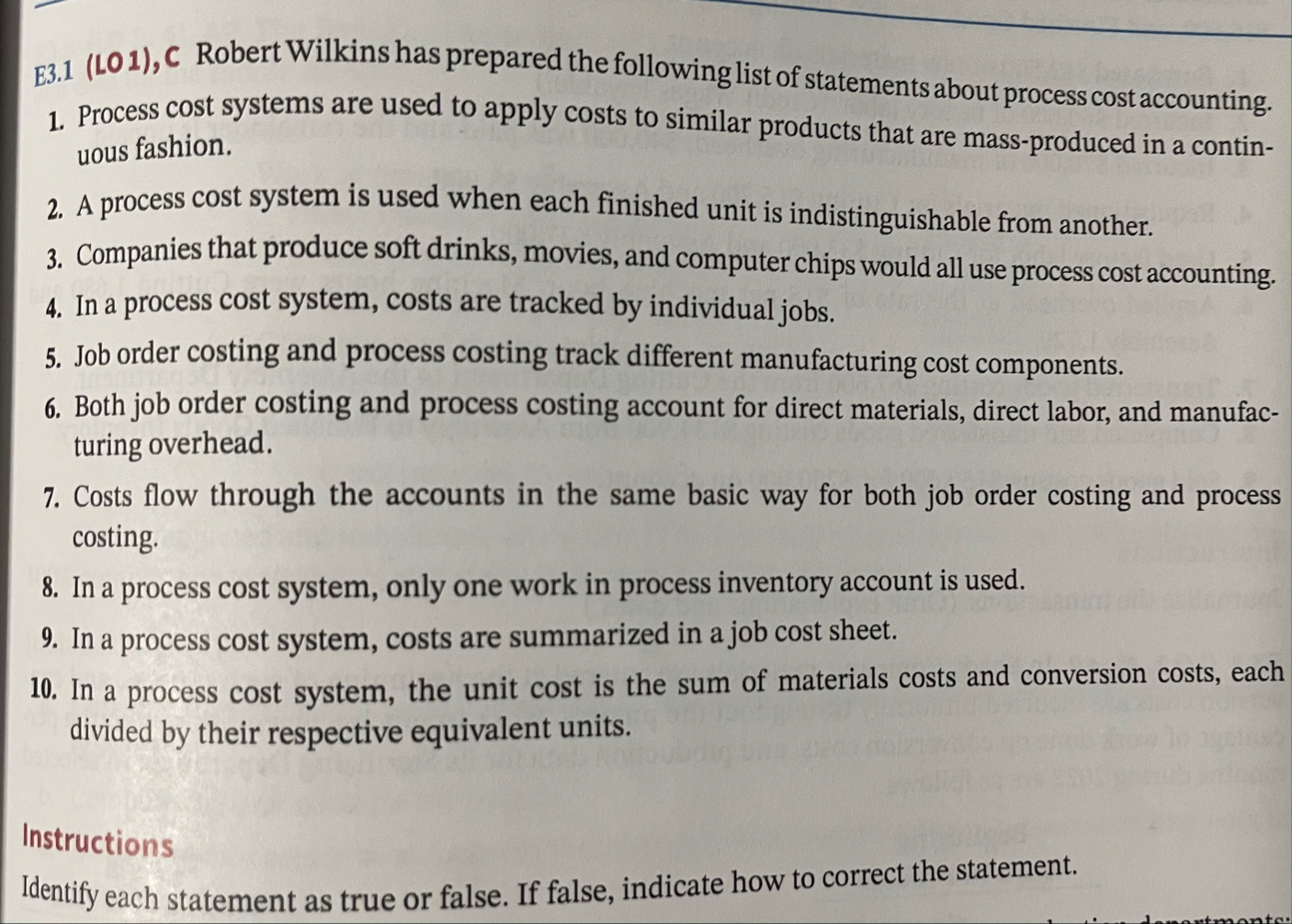 E 3 . 1 ( LO 1 ) , C Robert Wilkins has prepared