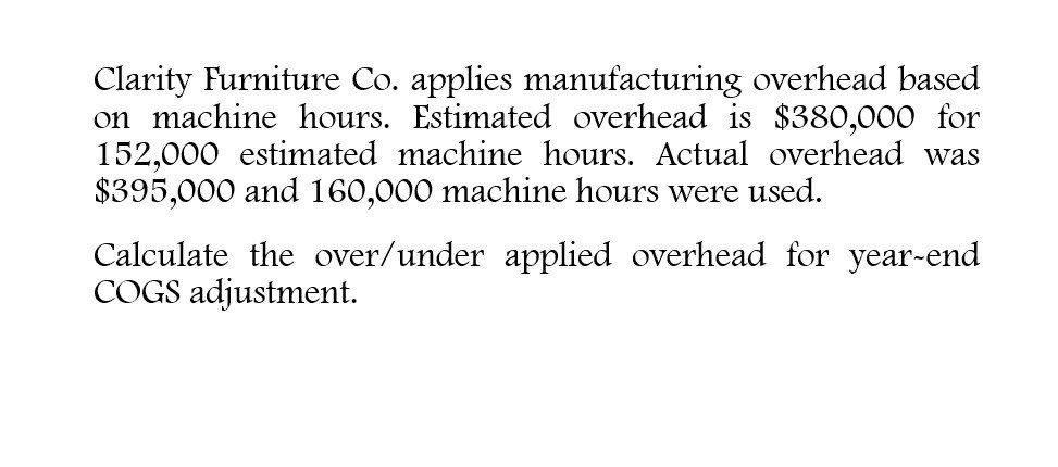 I need assistance with this general accounting