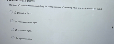 ( 2 . 5 points ) The rights of common