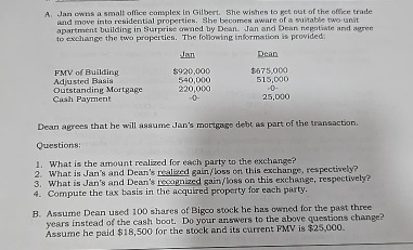 A . Jan owtas a smalt affice eamplex in Gilbert.