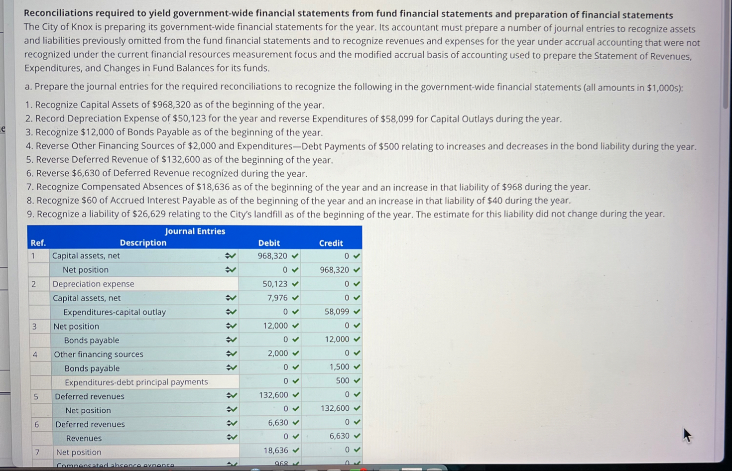 Please answer the three blanks with X ' s \ table