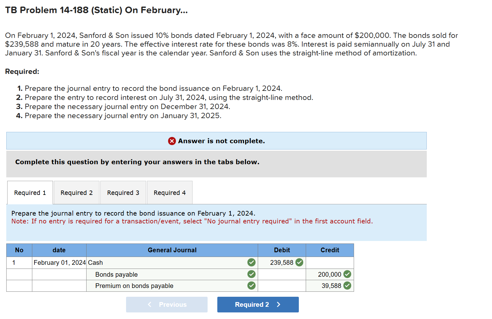 TB Problem 1 4 - 1 8 8 ( Static ) On February...
