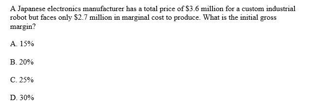 I need the correct answer to this general