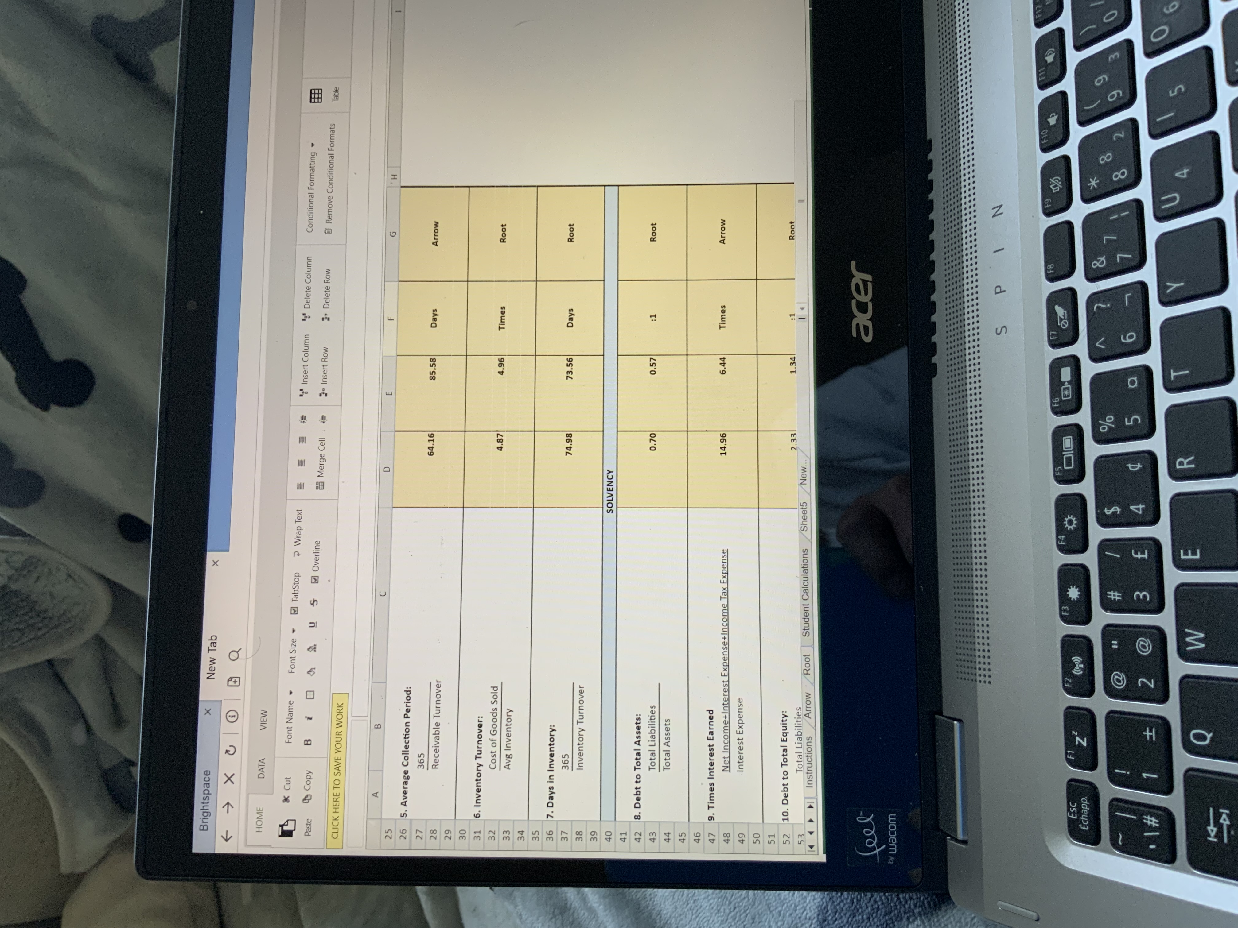Brightspace X New Tab X Q HOME DATA VIEW & Cut