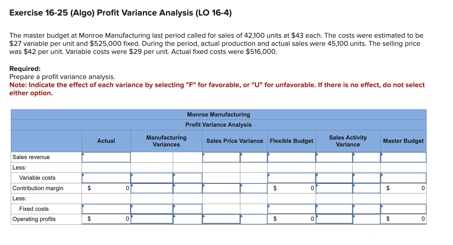 Please put this in a neat easy to read table for