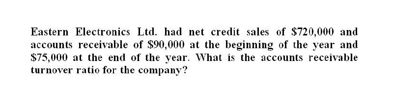 Solution please accounting Eastern Electronics