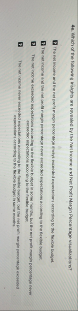 4 e . Which of the following insights are