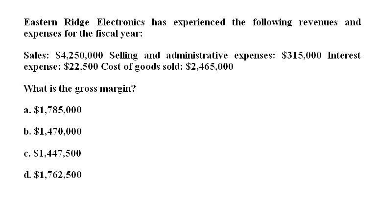 Get correct answer with accounting question