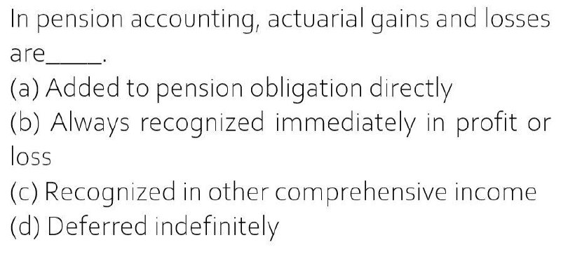 Can you explain this general accounting question