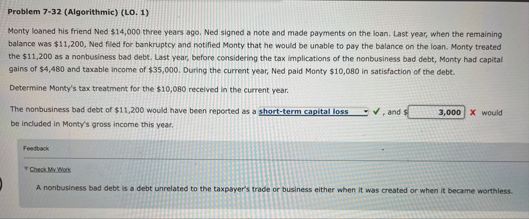 Problem 7 - 3 2 ( Algorithmic ) ( LO . 1 ) Monty