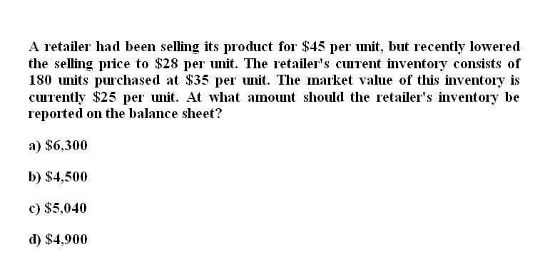 Step by step explanation i need. A retailer had