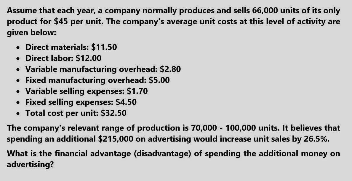 Variable manufacturing overhead:2.80, fixed