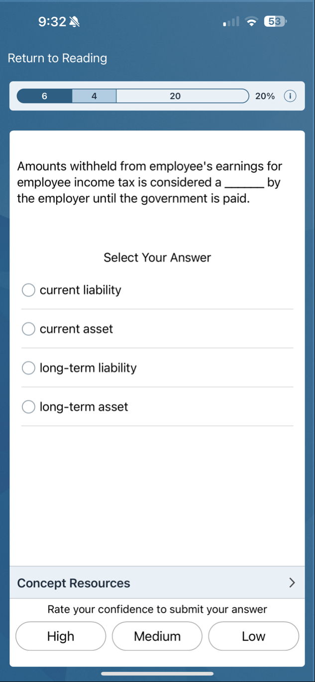 9 : 3 2 5 3 Return to Reading 6 4 2 0 2 0 %