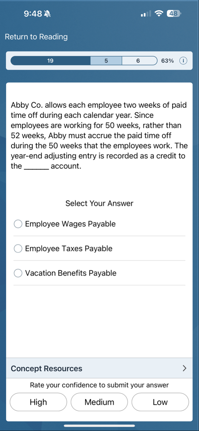 9 : 4 8 4 8 Return to Reading Abby Co . allows