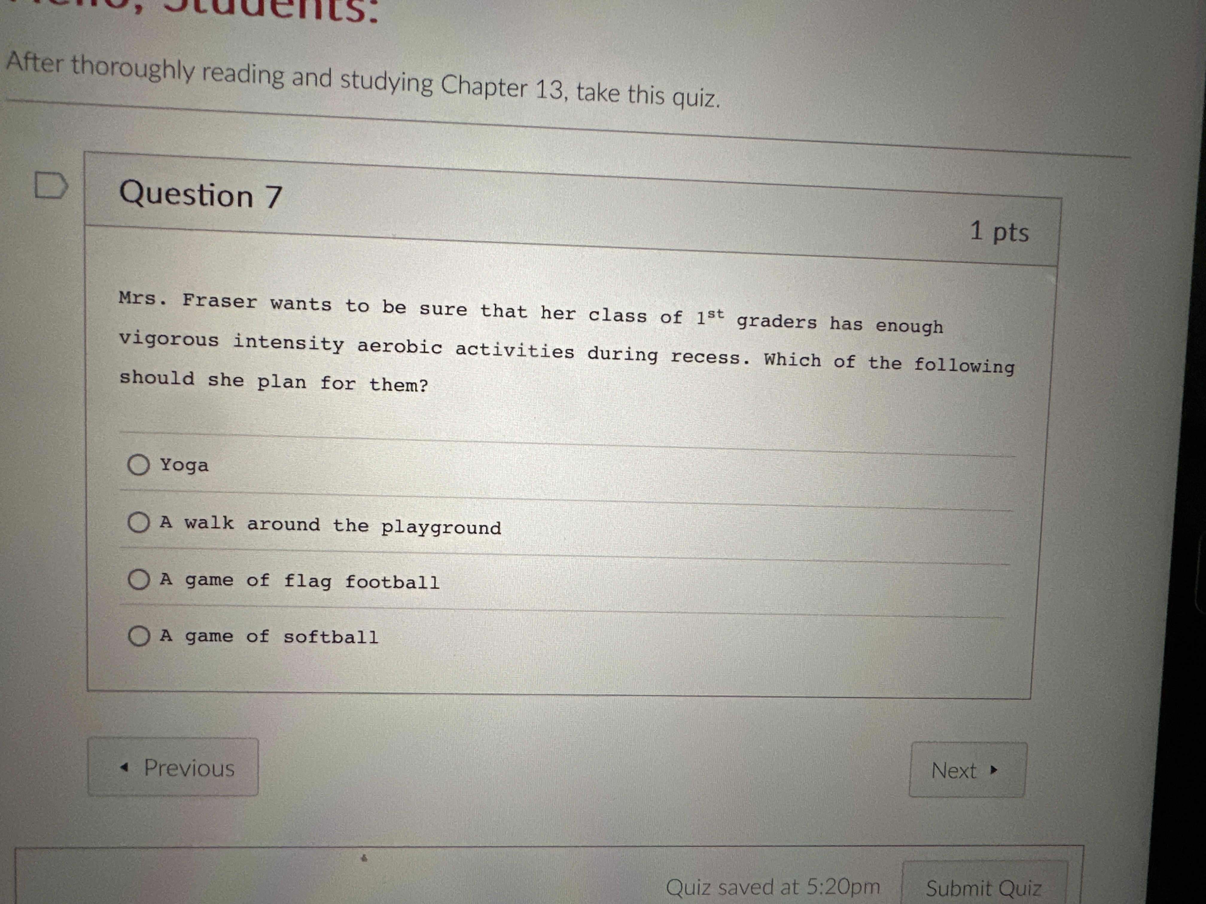 I would like the answer from the options provided