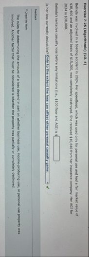 Exerclse 7 - 2 5 ( Algorithmic ) ( LO . 4 )