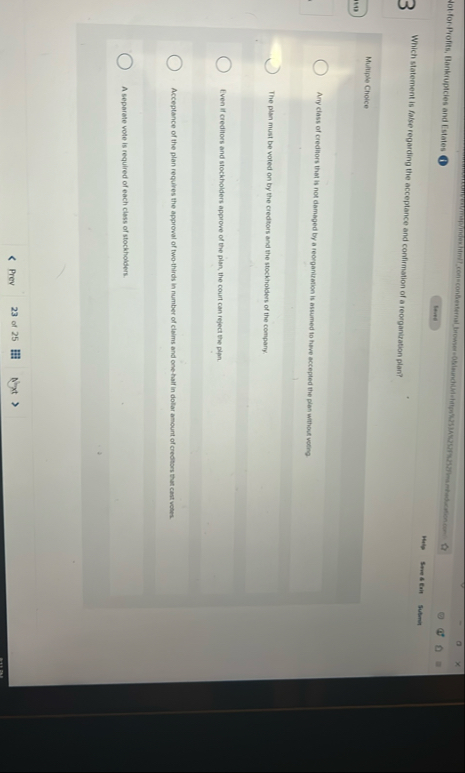 dot - for - Profits, Bankrupties and Estates