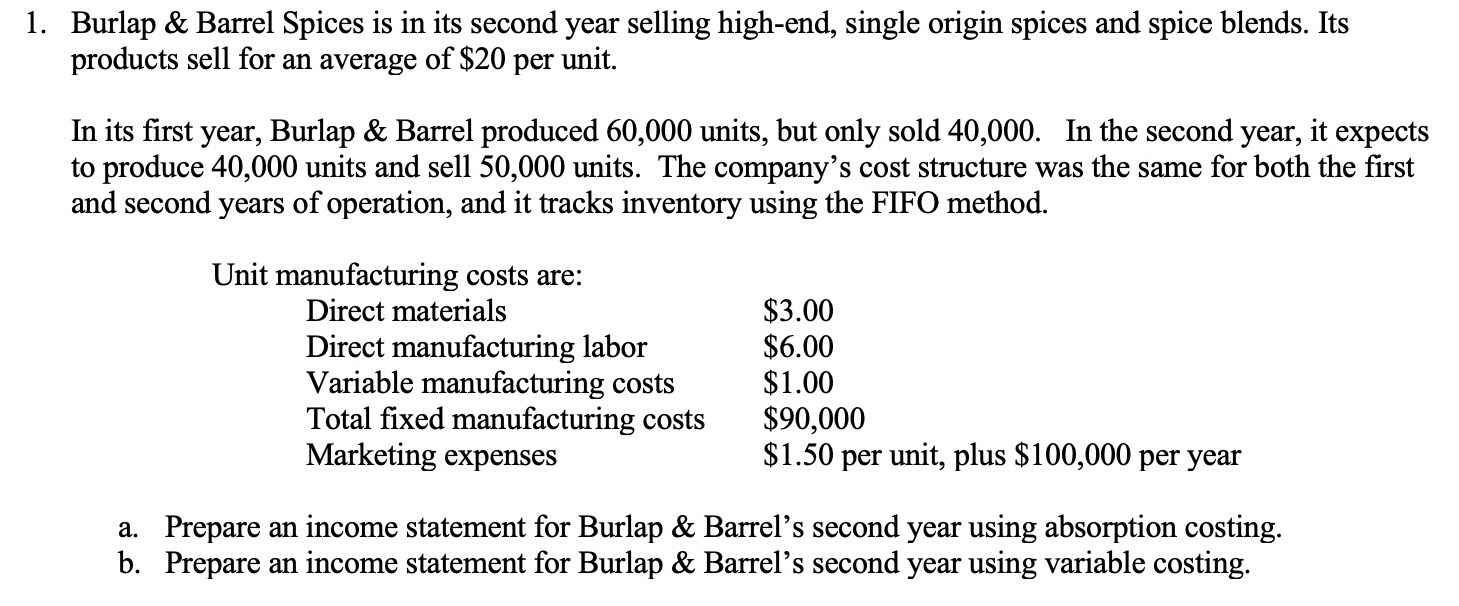 1 . Burlap \ & Barrel Spices is in its second