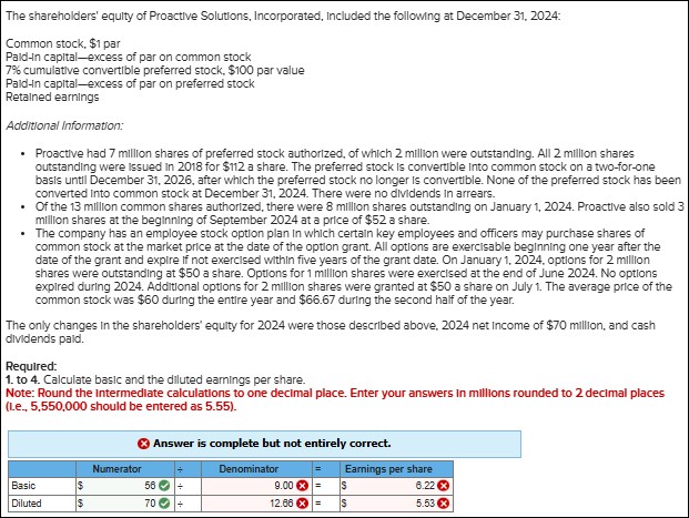 I have figured out the numerators, but I cannot