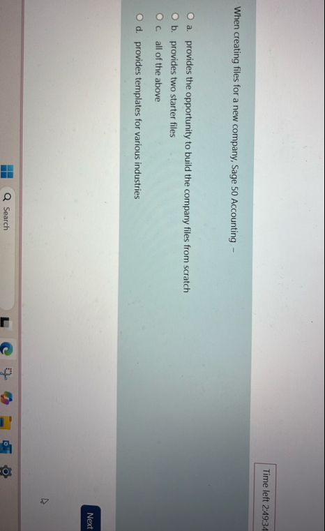 Time left 2 : 4 9 : 3 4 When creating files for a