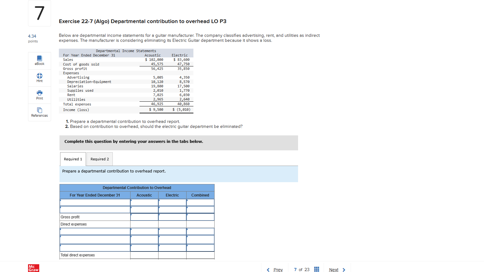 7 Exercise 2 2 - 7 ( Algo ) Departmental