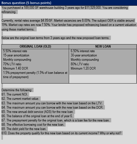 refinancing. Currently, rental rates average \ (