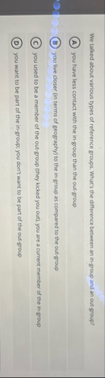 We talked about various types of reference