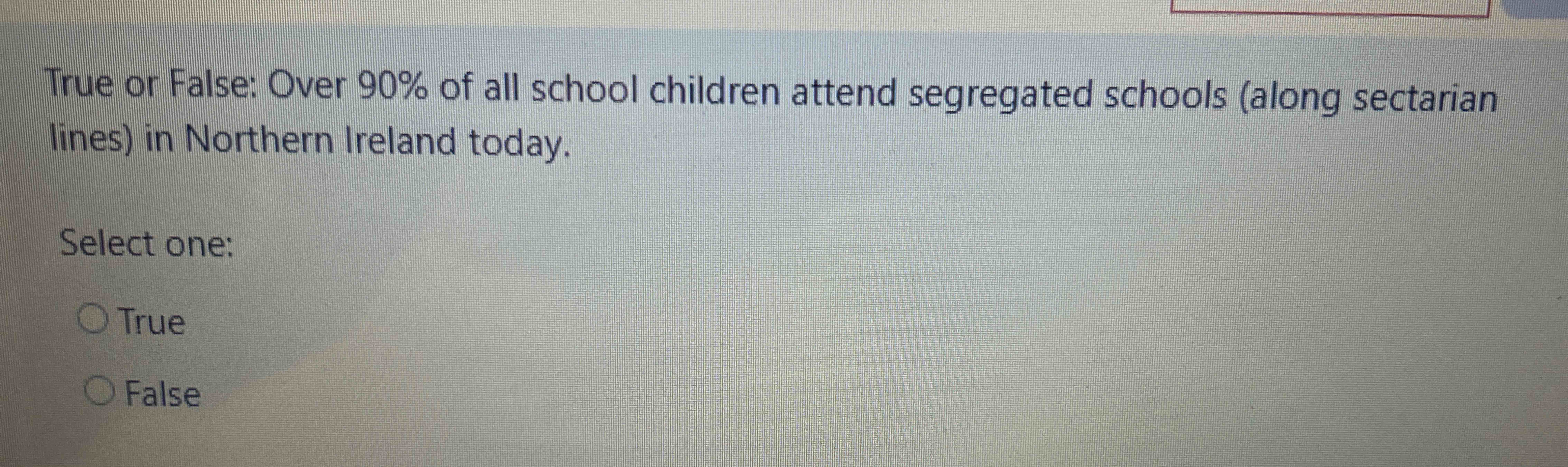 True or False: Over \ ( 9 0 \ % \ ) of all school