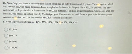 The Weis Corp, purchased a new conveyor system to