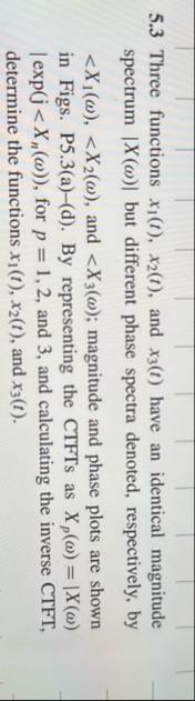 5 . 3 Three functions x 1 ( t ) , x 2 ( t ) , and