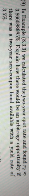 ( 9 ) In Example ( 8 . 3 . 3 ) we calculated the