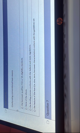 Conforming comventional loan means the borrower