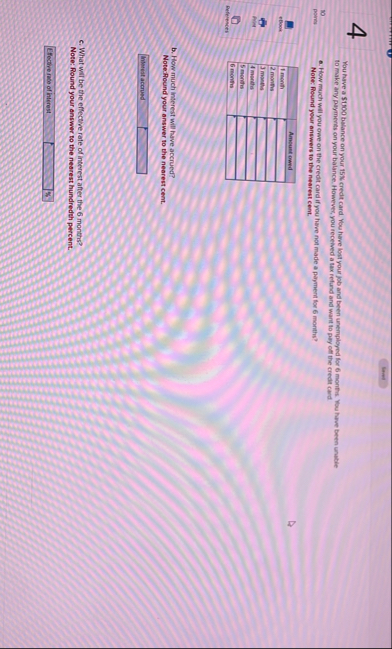 level 4 Wou have a $ 1 5 0 9 balance on your 1 5