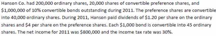Basic earnings per share for 2011 is ( rounded to