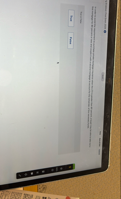 7 9 Enabled: Final Exam 2 0 2 5 Helo Seve 8 Erilt