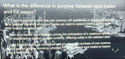 What is the difference in purpose between spot