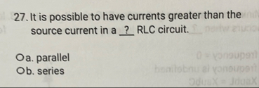 It is possible to have currents greater than the