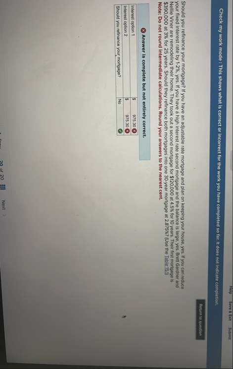 Help Save 8 Exit Submit Check my work mode : This