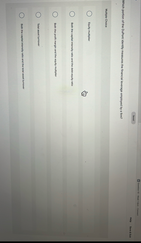 Question 1 0 - Week 1 Quir - Comect Help Sive 4