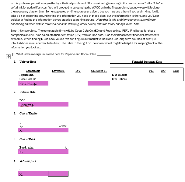 In this problem, you will analyze the