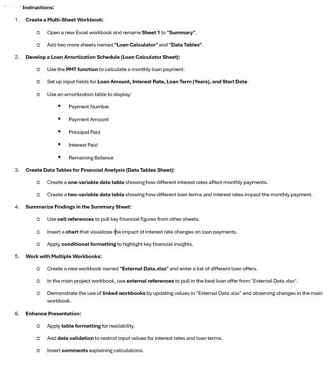 Create a comprehensive financial analysis