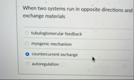 When two systems run in opposite directions and