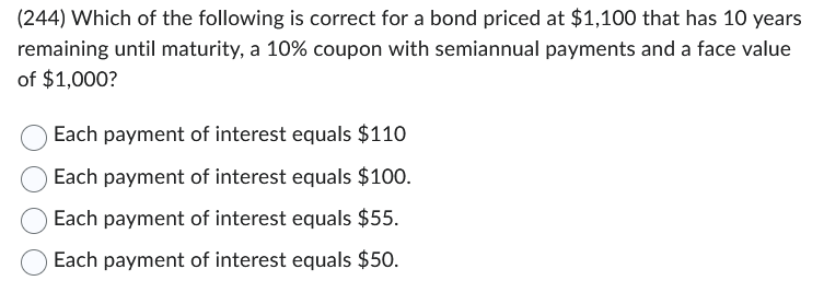 Which of the following is correct for a bond