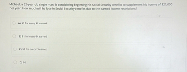 Michael, a 6 2 year - oid single mah, is